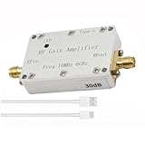 HondoKet 1 Stück LNA 10M-6GHz HF-Verstärker mit Hoher Ebenheit HF-Leistungsverstärker Antriebssignalempfänger 433M 1,2G 1,5G 2,4G 5,8G 30dB