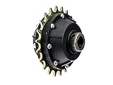 Fahrrad Differential Achse Dreirad Biria Pfautec Kynast Mifa Schwarz 22 Zähne