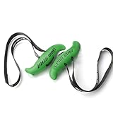 LARA STAR Klimmzuggriffe Griffe Fitnessgurt Heavy Duty Kabel Maschine Griffe Training Grip Strength Sling Trainer für Home Gym Pull Up Bars Barbells und Pulling Machines (Green)