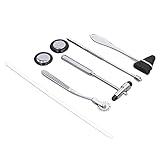 Neurologisches Reflexhammer-Set 5-teiliges Medizinisches Neurologisches Hammer-Set aus Edelstahl Multifunktionaler Tragbarer Reflexhammer für die Untersuchung des Nervensystems