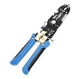 BXQ Draht-Crimpzange, Chrom-Vanadium-Stahl, Abisolierzange, Abisolierzange for elektrische Kabelanschlüsse for Klemmen