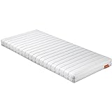 sleepling Matratze Rollmatratze Duo Wendematratze Basic 30, Komfortschaummatratze, Made in EU, Bezug waschbar, Ökotex 100, Härtegrad 2 und 3, 90 x 190 x 11 cm, weiß
