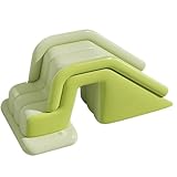 Aufblasbare Rutsche, faltbare Pool-Aufblasrutsche, rutschfeste Rampe in Familiengröße, schnell aufzubauendes Wasserparkspielzeug, PVC-Konstruktion, Hinterhof-Geburtstagserholung im Freien, Jugendteich