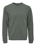 ONLY & SONS Herren Pullover 22018683 Castor Gray M