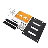 Gatuida Gitarre Effektboard Holzständer Effektgerät Basis Praktisches Zubehör Langlebig Stabile Unterstützung für Gitarreneffekte Bühne Organizer