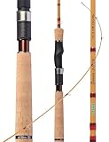 LITTMA Breeze Ultraleichte Angelrute, Fast Action 2-teiliges Carbon-Design, leichte ultraleichte Spinnrute für Forelle und Crappie, Süßwasser-Performance-Forellenrute