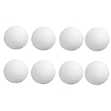 ANNJUC 8 x Schaumbälle für Spas, , Pool, Schaumabsorber, , ölabsorbierender Schwamm, schwimmender -Reiniger, Zubehör