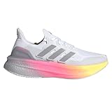 adidas Damen Ultraboost 5 Running Sneaker, White/Glory Grey/Lucid Pink, 43 1/3 EU