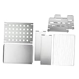 JOINPAYA Tragbarer Camping Holzkohlegrill Tischgrill Klein Kompakt Robust Hitzebeständig Für Outdoor Grillen Picknick Barbecue Grillrost