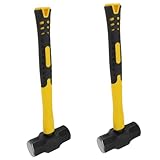 Alipis 2stücke Multifunktionshammer Aus Kohlenstoffstahl Kleiner Hammer Zum Aufhängen Von Bildern Schwerer Wandabbruchhammer Trockenbauhammer Betonbrecher Ziegelhammer Fäustelwerkzeug