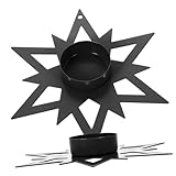 Yardenfun 2 Stück Metall Taper Kerzenhalter Vintage Tischdekoration Eleganter Metall Kerzenständer für Hochzeiten Partys Weihnachten Geeignet für Standard Taper Kerzen