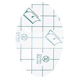 DOITOOL 1 Set 40 Blatt Blasenpflaster Unsichtbare Fußpflege Aufkleber Blasenpflaster Für Füße Blasenpflaster Blasenpolster Rückseite Fersenaufkleber Für Männer