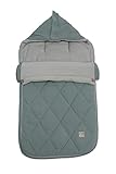 KAISER 65784556 ANNY Sommer Fußsack Perfekt für warme Tage geeignet 6-36 Monate Fb. slit green