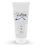 Just Glide Anal - intensives Anal-Gleitgel für Frauen und Männer, wasserbasiert, vegan, fett- und ölfrei, geeignet für Sex-Toys und Kondome, 200 ml