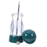 iplusmile Pfeffermühle Salzmühle Mühle Klare Gewürzgläser Gewürzstreuer Gewürzglasflasche Schleifwerkzeug Für Die Küche Gewürzflasche Meersalz Mühle Pfefferstampfer Green Keramik