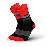 INCYLENCE ULTRALIGHT Laufsocken für Damen und Herren, atmungsaktiv und sehr dünn, 1 Paar (DE/NL/SE/PL, Numerisch, 43, 46, Regular, Regular, Tracks Black Inferno)