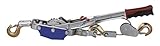 Kerbl Seilzug mit Ratsche Hand Power Puller (360° drehbarer geschmiedeter Stahlhaken mit Sicherheitslasche, Seillänge 3 m) 37117