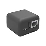 PLGEBR Druckserver Verwandeln Sie Ihren USB-Drucker in einen WiFi-Netzwerkdrucker Port 2 Adapter C Server Drucken USB Typ