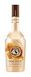 Licor 43 Creme Brûlée (1x0,7l) 16% vol., kombiniert die zitrus-fruchtige Note des Licor 43 Original mit Geschmack von Crème Brûlée, mit einem Hauch von Salted Caramel, pur oder auf Eis genießen