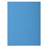 Exacompta 807019E 30er Pack Aktendeckel Rock's. Aus extra starkem Karton für DIN A4 80 g/m² blau Hefter ideal für das Büro und Schule und die mobile Organisation