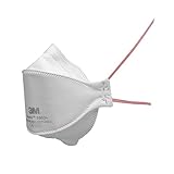 3M 1800+ Atemschutzmaske Standardausführung, Atemgerät, Weiß, Packung a 8 Stück