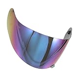 Cabilock Helmgläser Motorrad Schild Ersatzmaskengläser PC Bunt