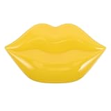 Beavorty Lippenmaske feuchtigkeitsmaske feuchtigkeitspflege Gold Lippenpatches Hydratisierende Maske Lippenpflege Set Lippensticker Lippen-Schlafmaske Lippensets mit Lipliner Plastik Golden