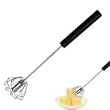 Schneebesen, manueller Schneebesen, manueller Schneebesen, korrosionsbeständig, zum Schlagen von Milch, Kaffee und Backen