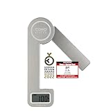 Caso Kitchen Ecostyle - Design Küchenwaage, digitale Küchenwaage mit kinetischer Energie, keine Batterien notwendig, bis 5kg in 1 g-Schritten, besonders flach, Edelstahl 3266