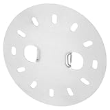 OKUMEYR Edelstahl Induktionskochplatten Adapter Wärmeverteiler für Herd Induktionskochfeld Multifunktional für Kochen Braten Schmoren Küchenhelfer