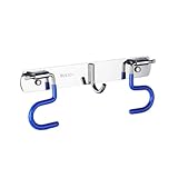 jojofuny Besenhalter Edelstahl Wandmontage Mop Haken Wandhalterung für Garten Küche Garage Robuster Organizer zur Platzsparenden Aufbewahrung von Reinigungsgeräten und Gartengeräten