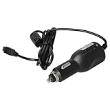 vhbw KFZ-LADEKABEL AUTOLADEKABEL für Navigationsgeräte mit Mini-USB-Anschluss mit Integriertem TMC-Empfänger für Becker Traffic, Ready und Navigon