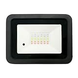 CCZRD RGB-LED-Flutlicht-Außenstrahler, 20 W, 30 W, 50 W, 100 W, Wall-Washer-Lampe, Reflektor, IP68, RGB-Flutlicht, Gartenbeleuchtung(No battery,50W)