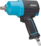 Hazet Druckluft-Schlagschrauber 9012EL-SPC I Max. Lösemoment 1700 Nm, Vierkant 12,5 mm (1/2 Zoll) I vibrationsarm- Werkzeug zum Anziehen und Lösen von Schrauben