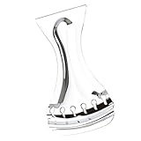 Yardwe Duobao String Board Faser Saitenhalter akustisch Brücken Mandolinenteileersatz Akustikgitarre gitarre steg ersatz klassische Gitarrenparts Gitarrenbrücke Metall Silber