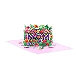 Stabile Muttertagskarten, stilvolle Muttertags-Grußkarten aus Papier mit stabiler Farbe für Wertschätzung, aufwendige Designs