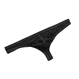 String Tanga Herren Eisseide Seamless Eisseide Unterwäsche Herren Sexy Durchsichtige Trunk Transparente Slip Atmungsaktiv Nahtlos Slips Weich Reizwäsche Dünn