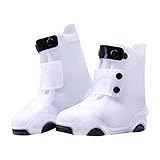 cfpqv Regenfüßlinge Kinder Regen Schuhüberzieher Wasserdicht Vlies Futter Überziehschuhe Krabbelschuhe Gummistiefel Regenstiefel Überzug Outdoor Schuhe Matschschuhe Regenschuhe Rain Boots