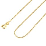 PPRLIFE Halsketten für Damen, 14 Karat Goldkette, Halskette für Damen, dünne Goldkette, dünne Halskette, minimalistisch, klassisch, dünne Goldkette, 40,5 cm, 50,6 cm, 50,6 cm, 50,6 cm, 61,5 cm, 50,8