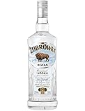 ŻUBRÓWKA BIAŁA Vodka (1 x 700 ml), polnischer Vodka mit der Kraft des Bisons, kristallklarer, aus den Wäldern Polens, ideal für Cocktails und Longdrinks, meistverkaufter Vodka, 37,5 % Alk.