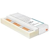 sleepling 196746 Federkern Matratze Innovation 320 Taschenfederkern | 7-Zonen Tonnentaschenfederkernmatratze | Made in EU | Ökotex 100 | Härtegrad 3 90 x 200 x 25 cm, weiß
