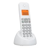 Schnurloses Telefon, übersichtliches LCD-Display, Speicher für 30 Eingehende Nummern, Speicher für 10 Ausgehende Nummern, Tragbares Digitaltelefon, Mehrere Sprachoptionen, Ideal