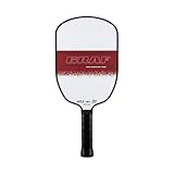 JOOLA GRAF Champion Pickleball-Paddel, Agassi-Form mit verlängertem Sweetspot, sandgestrahlte Oberfläche erhöht Spin und Kontrolle, UPA-A-zertifiziert, USAP-zertifiziert, NFC-Chip-fähig, 12 mm