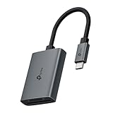TP-Link Speicherkartenleser SD Kartenleser, USB C auf SD und microSD bis zu 2 TB, USB 3.0, UHS-I 200 MB/s, Gleichzeitiges Lesen und Schreiben von Zwei Karten, UA430C