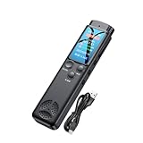 Aufnahmegeräte für Besprechungen, Sprachrecorder für Besprechungen, Sprachrekorder mit Aufnahmestift, mit Passwort, Rauschunterdrückung, HD-Recorder für Jou
