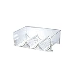 ETZRYSYB Weinregal aus Kunststoff, stapelbar, für Wasserflaschen, Küchenarbeitsplatte, Kühlschrank, Aufbewahrung, Rotweinregal, Heimbedarf