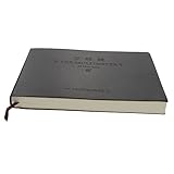 EXCEART 1stk Taschenbuch Scheckbuchbuch Hardcover-tagebuch Zeitschrift Selbst Rechnung Taschentagebuch Journal Keine Zeilen Hauptbuch Universelle Buchführung Budget Black Kunstleder