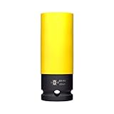 Kraft-Schoneinsatz 22mm für Alu-Felgen für Schlagschrauber von WIESEMANN 1893 I Kraft-Steckschlüssel-Satz I Schonnüsse I Impact Socket I 0,5 Zoll I 80331
