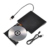 Generisch Externes Laufwerk, USB 3.0 Brenner, Type C Optisches Laufwerk, Tragbares Slim Disc Brenner, Hohe Geschwindigkeit Datenübertragung, Laptop PC Linux Kompatibel