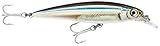 Rapala - X-Rap Saltwater Angelköder - Angelzubehör für große Raubfische - Salzwasser-Köder für alle Fischarten - Lauftiefe 1.2-1.8m - Fischköder 10cm, 13g - Hergestellt in Estland - Anchovy